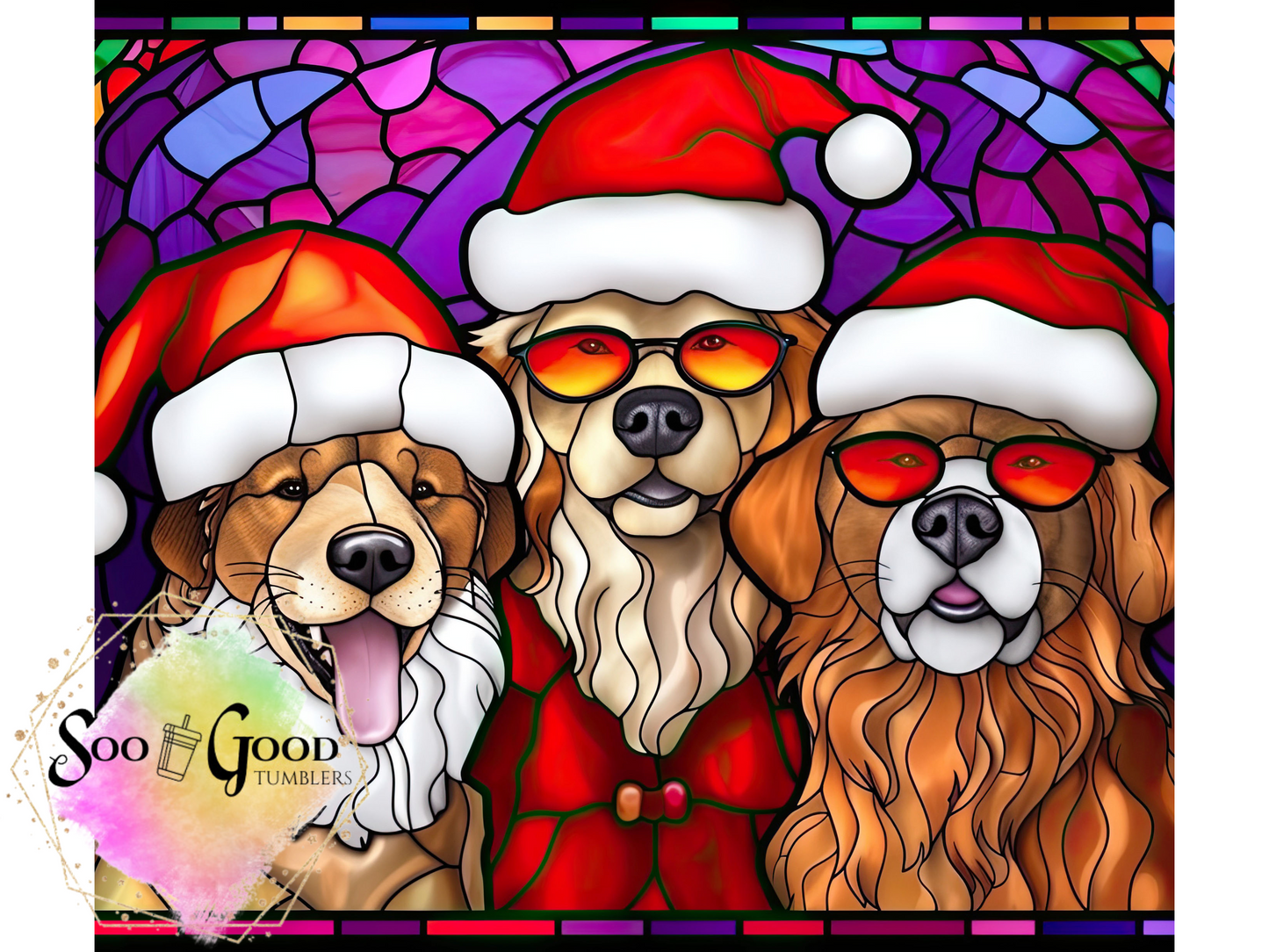 A Dogs Christmas Tumbler