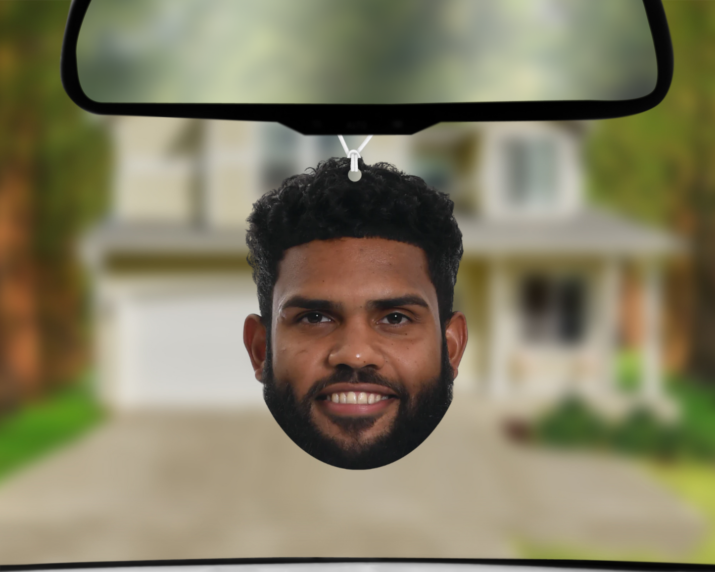Big Head - Allan Fitzgibbon Car Air Freshener