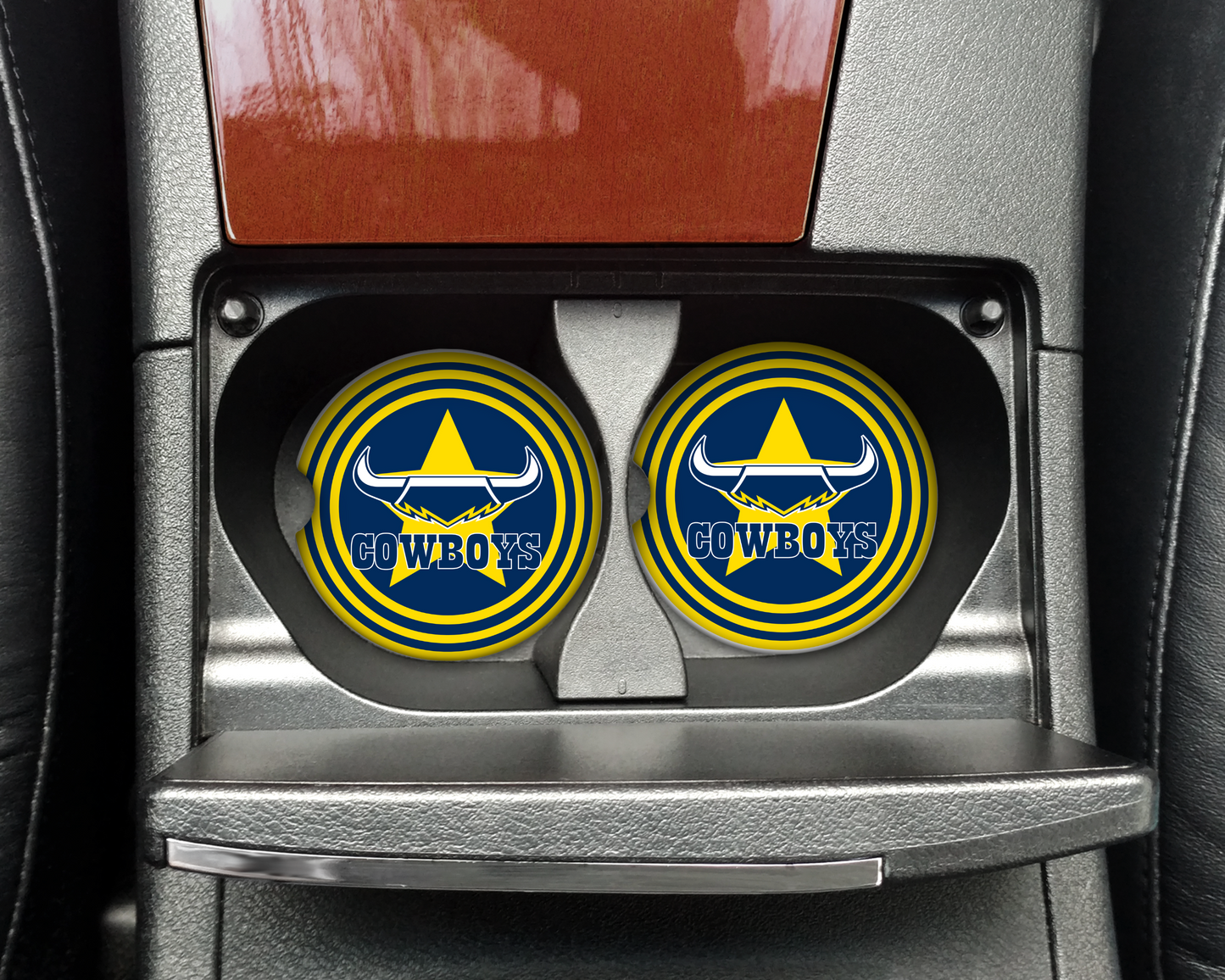 North Queensland Cowboys Car Coasters (003)