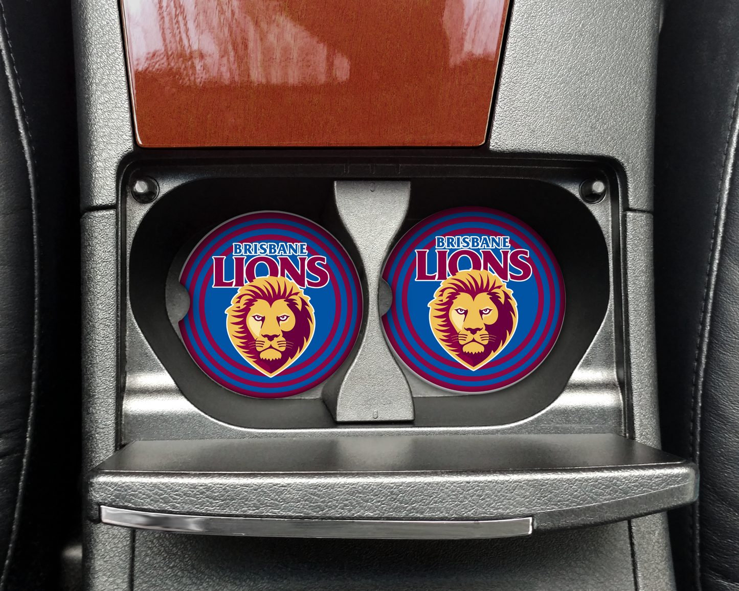 Brisbane Lions Car Coasters (001)