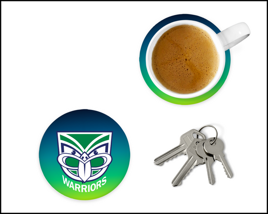 New Zealand Warriors Glass Coasters (003)