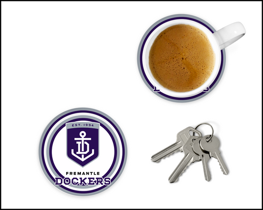 Freemantle Dockers Glass Coasters (002)