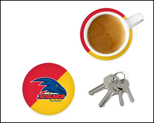 Adelaide Crows Glass Coasters (001)