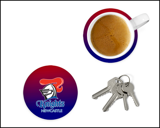 Newcastle Knights Glass Coasters (003)