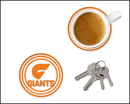 GWS Giants Glass Coasters (002)