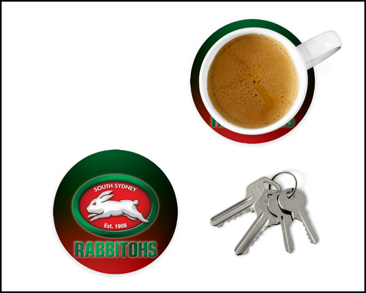 South Sydney Rabbitohs Glass Coasters (003)