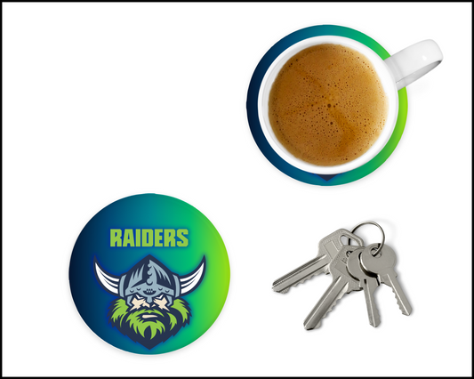 Canberra Raiders Glass Coasters (001)
