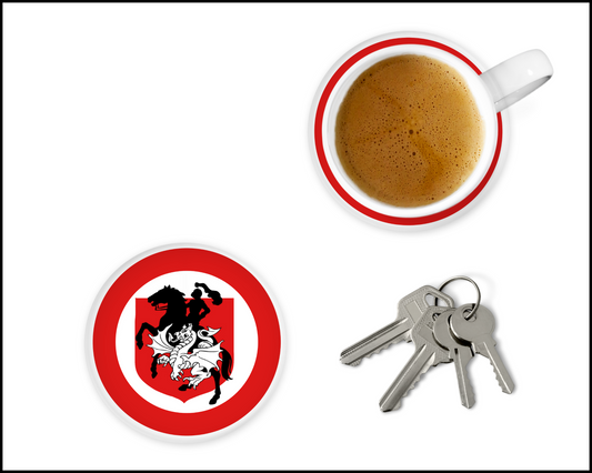 St George Dragons Glass Coasters (002)