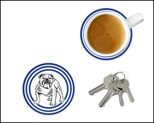 Canterbury Bulldogs Glass Coasters (002)