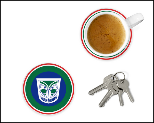 New Zealand Warriors Glass Coasters (001)