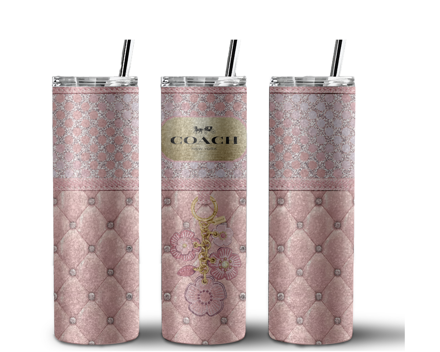 Coach Handbag Inspired Tumbler (062)