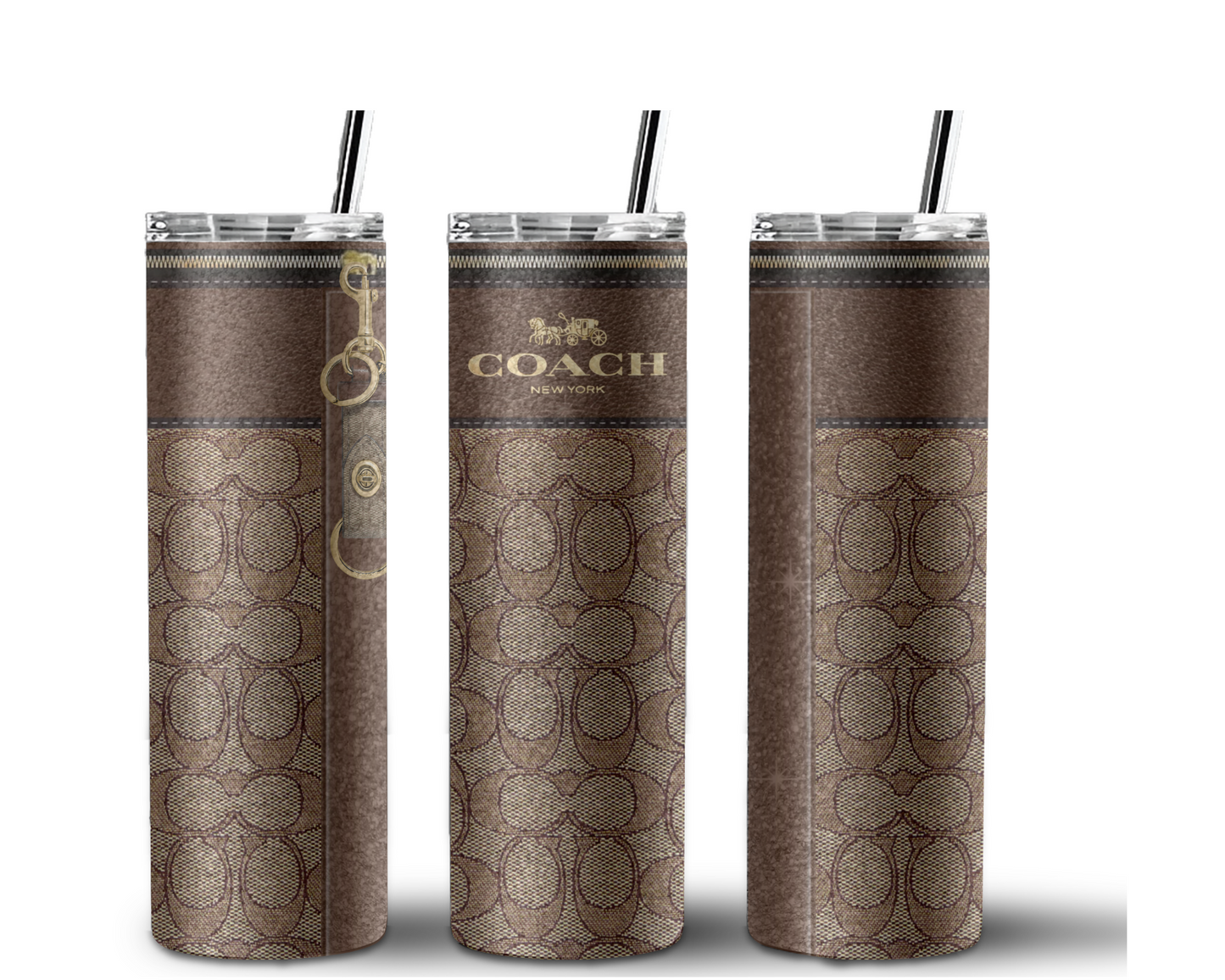 Coach Handbag Inspired Tumbler (051)