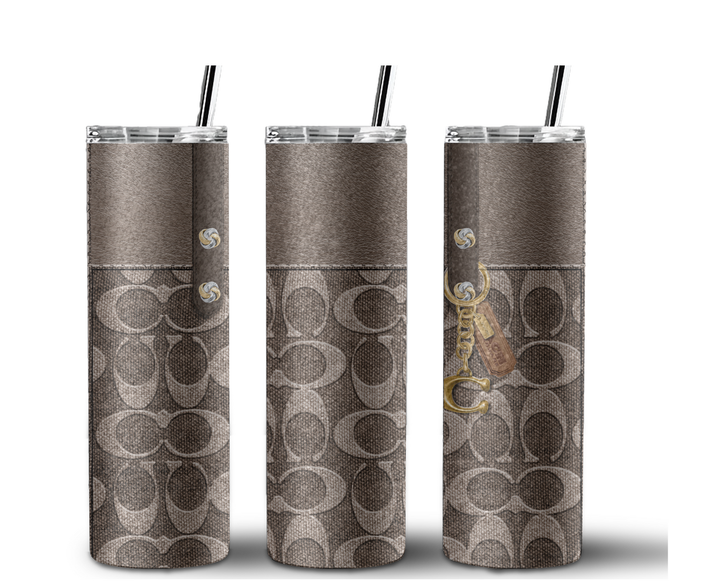 Coach Handbag Inspired Tumbler (016)