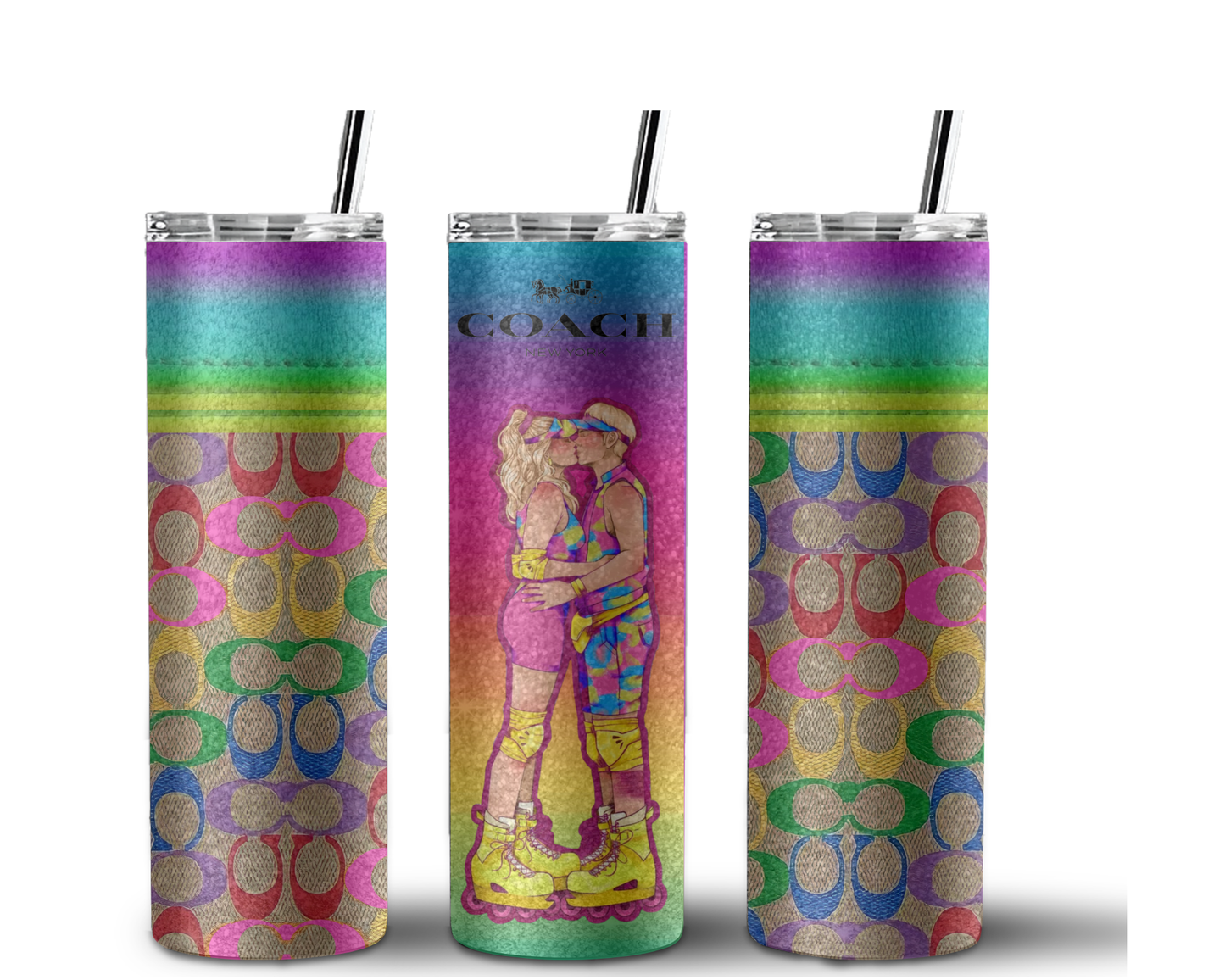 Coach Handbag Inspired Tumbler (128)
