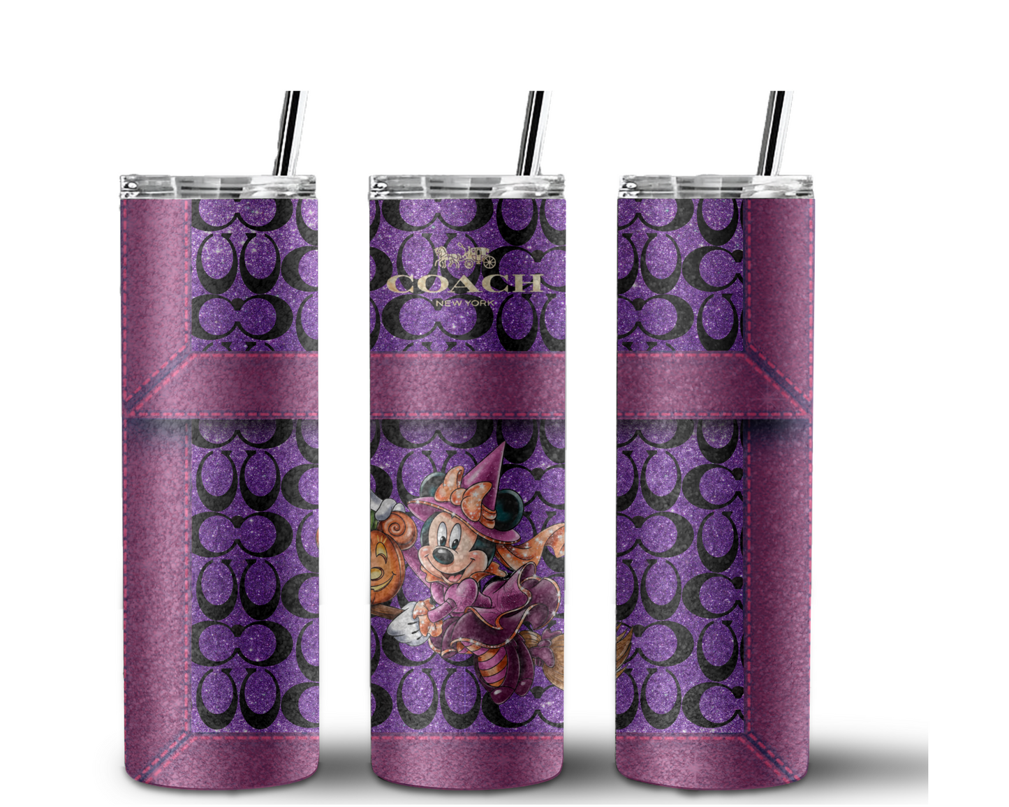 Coach Handbag Inspired Tumbler (068)