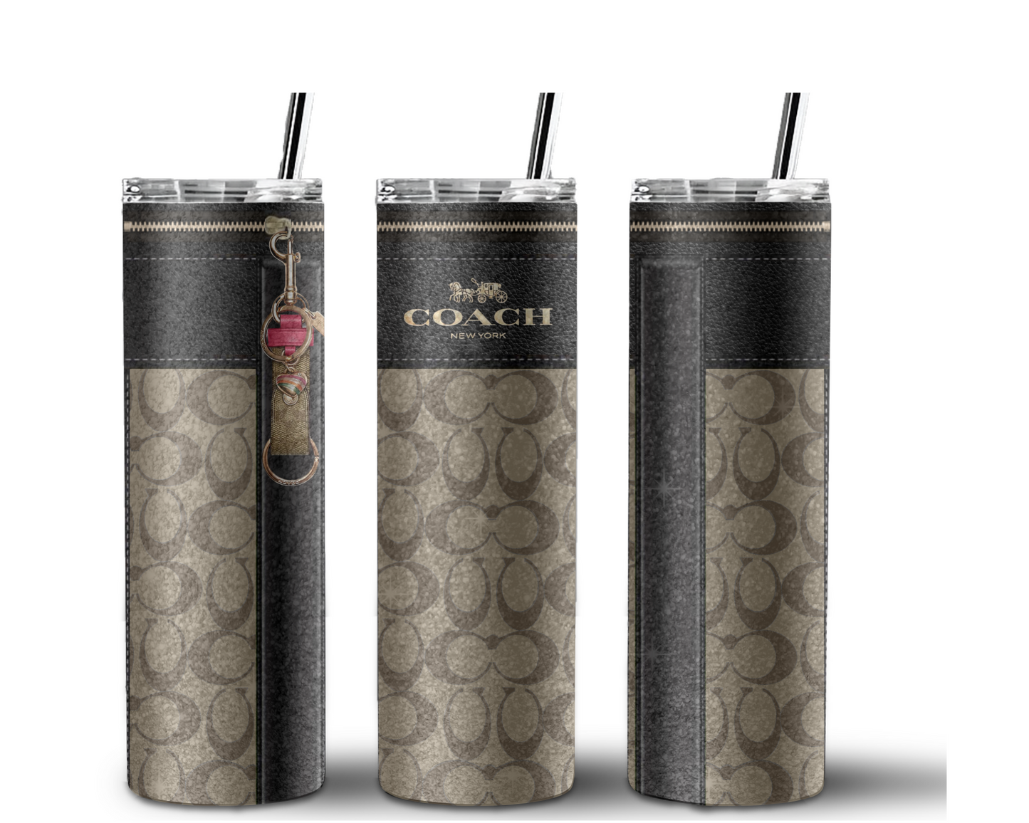Coach Handbag Inspired Tumbler (057)