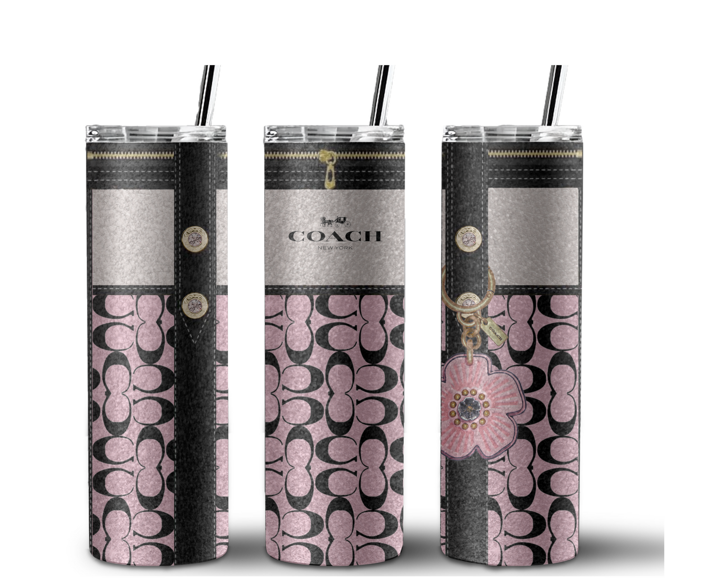 Coach Handbag Inspired Tumbler (065)
