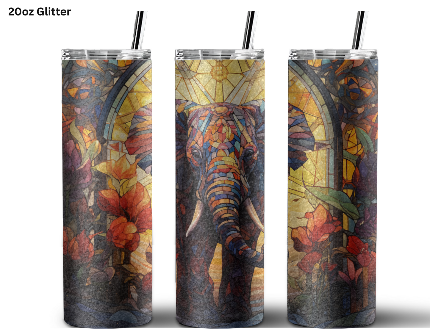 African Elephant Tumbler
