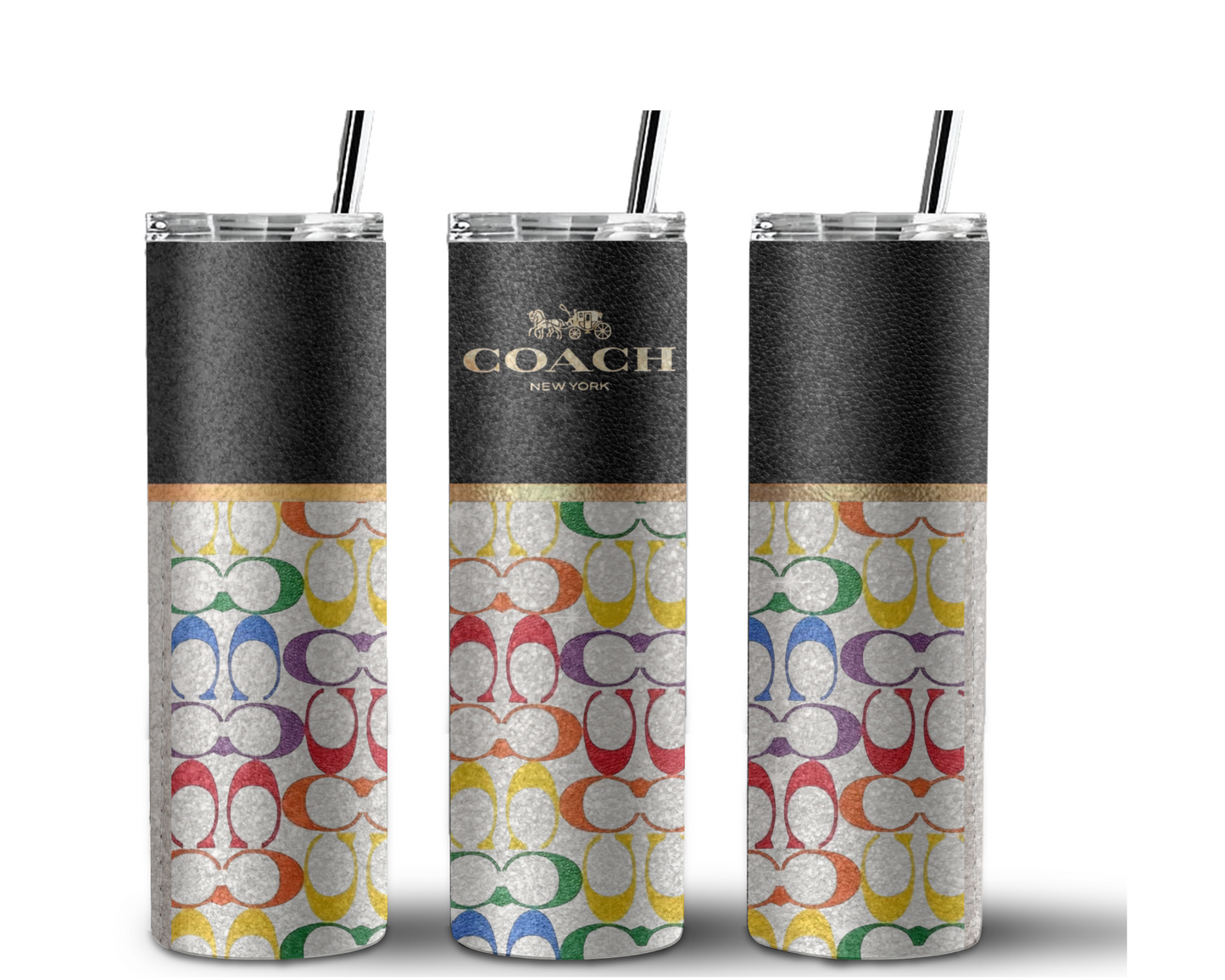 Coach Handbag Inspired Tumbler (053)