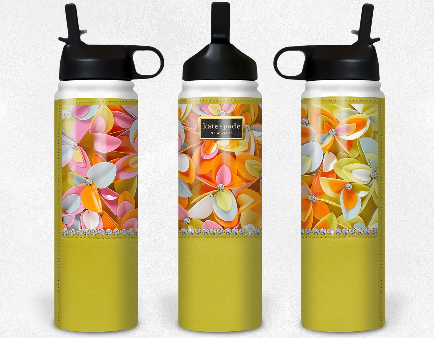 Katie Spade Handbag Inspired Tumbler (010)