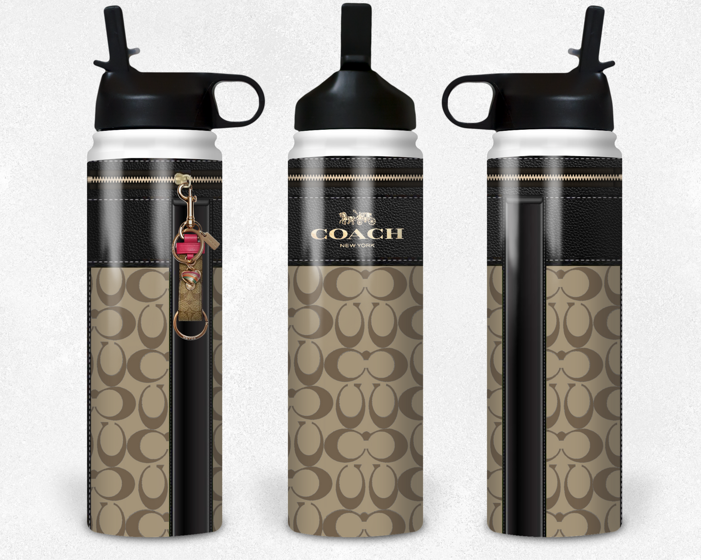 Coach Handbag Inspired Tumbler (057)