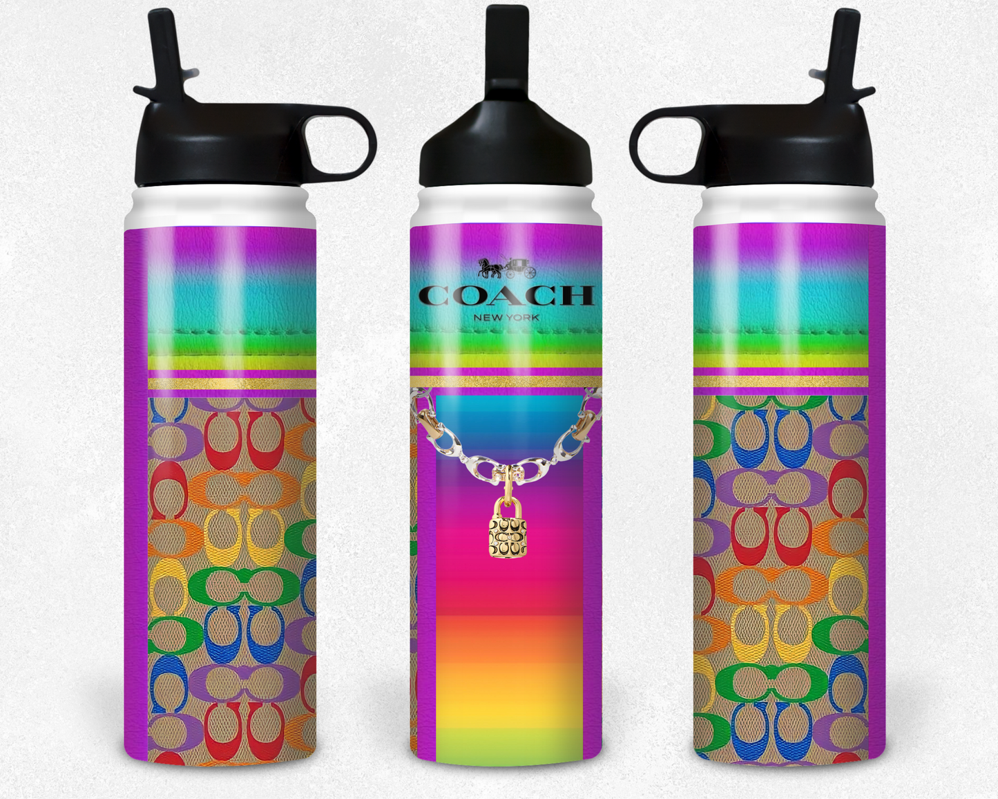 Coach Handbag Inspired Tumbler (055)
