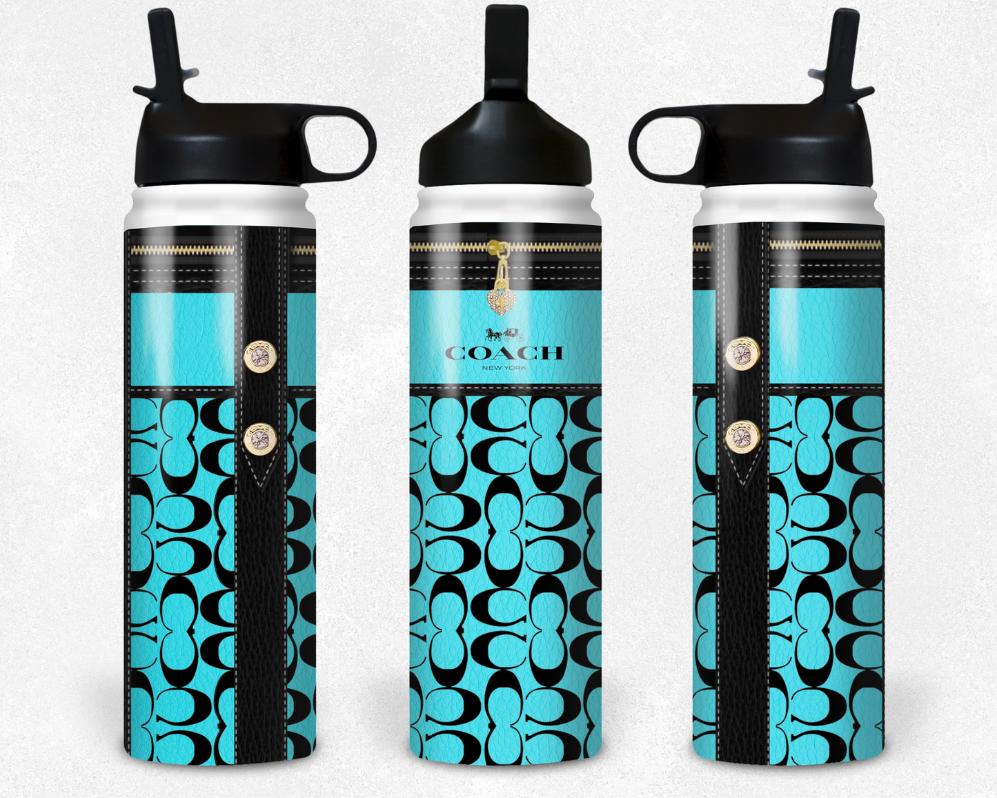 Coach Handbag Inspired Tumbler (066)
