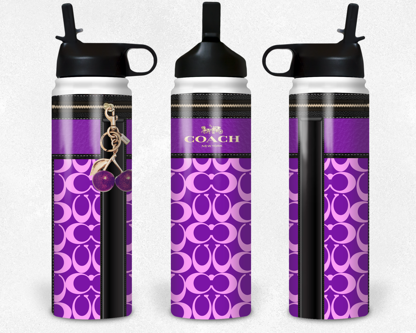 Coach Handbag Inspired Tumbler (064)