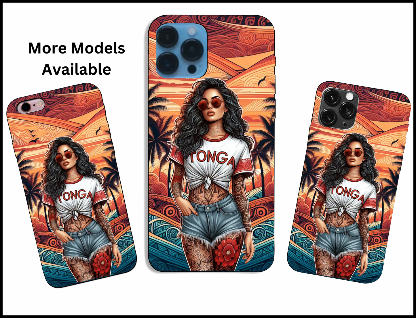 Tongan Beauty iPhone Case (184)
