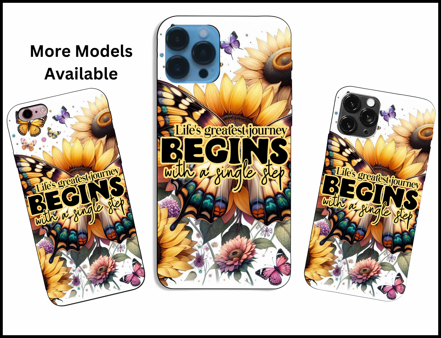It Begins With A Single Step iPhone Case (104)