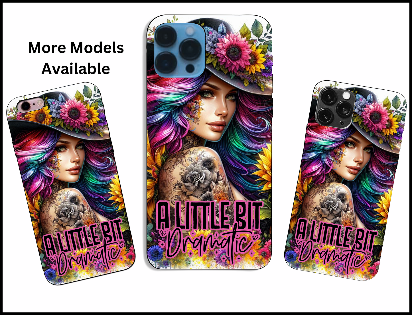 A Little Bit Dramatic Phone Case (034)