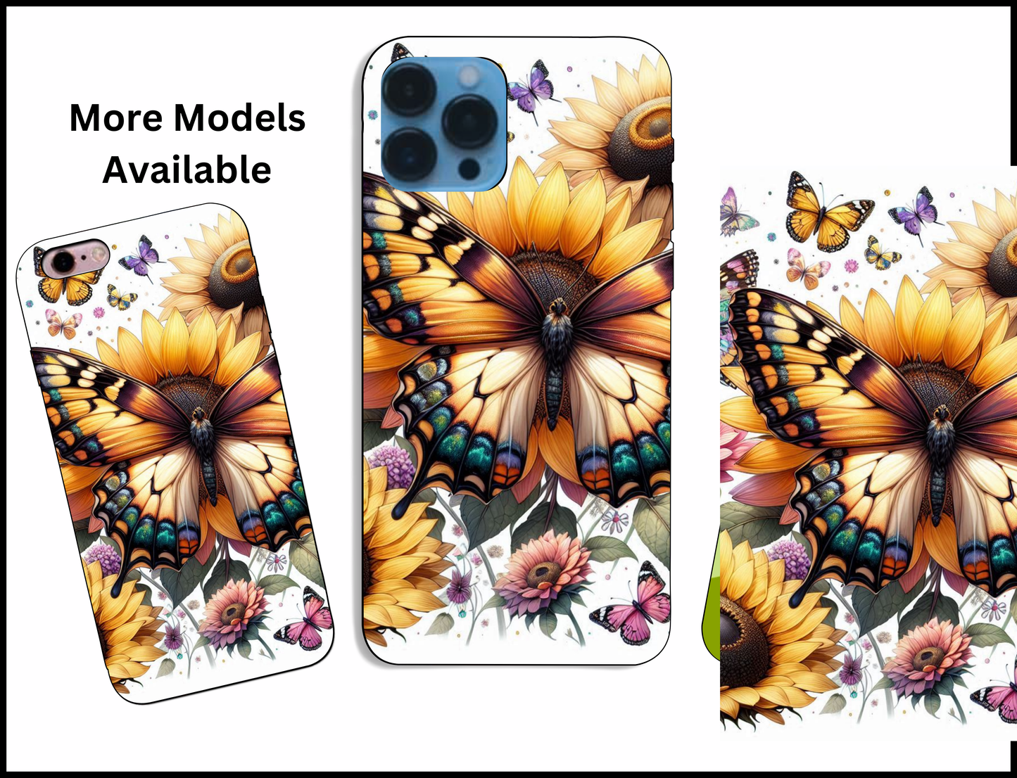 Butterfly Floral iPhone Case (134)
