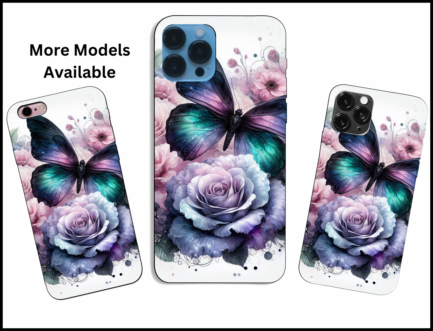 Butterfly Floral iPhone Case (136)