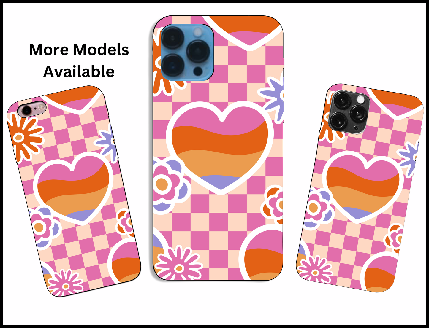 Hearts Phone Case (338)