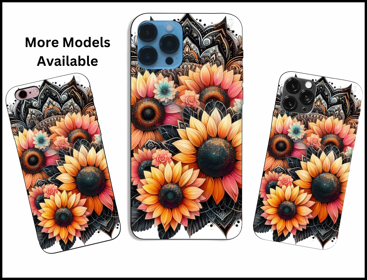 Mandala Floral iPhone Case (142)