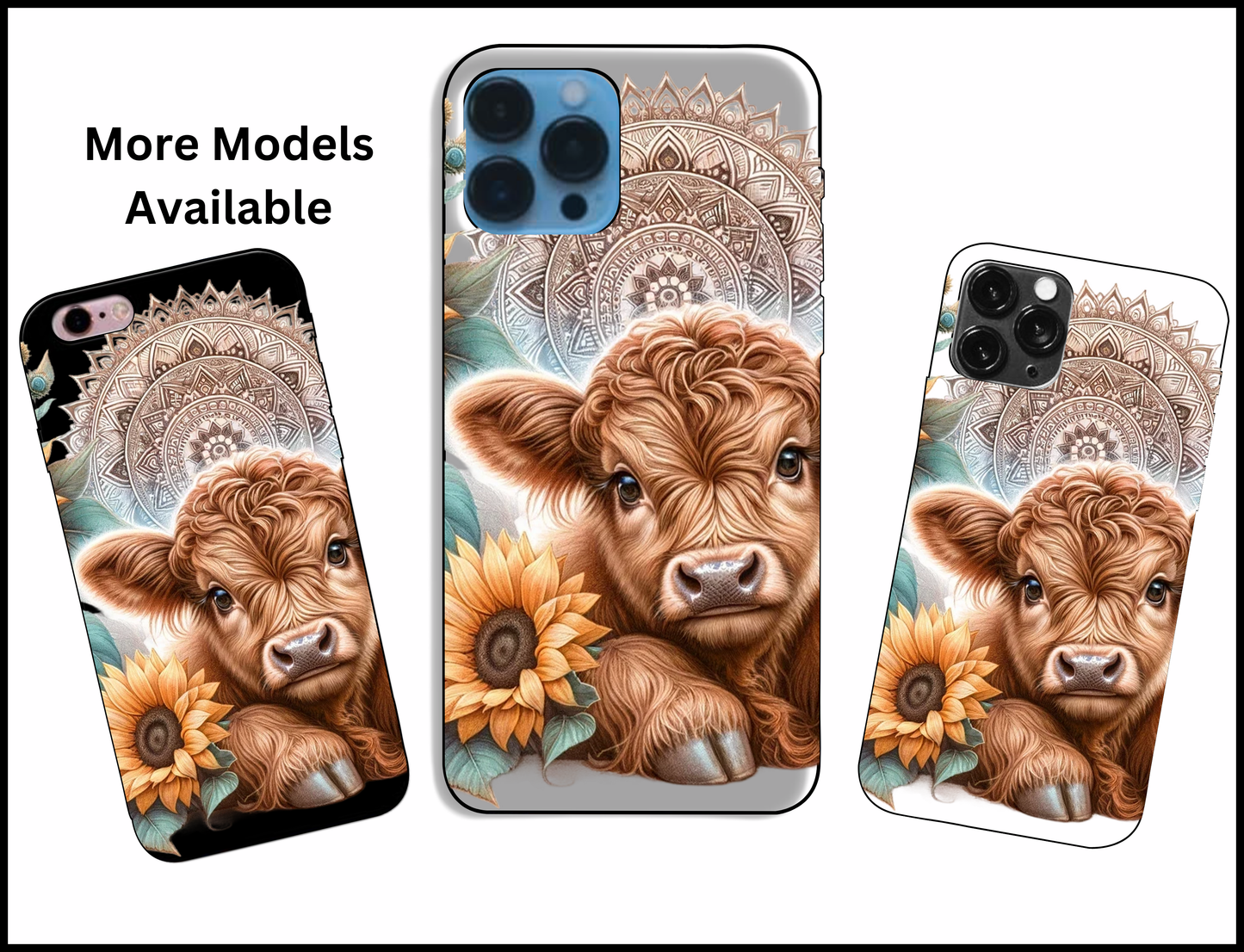 Highland Cow iPhone Case (204)