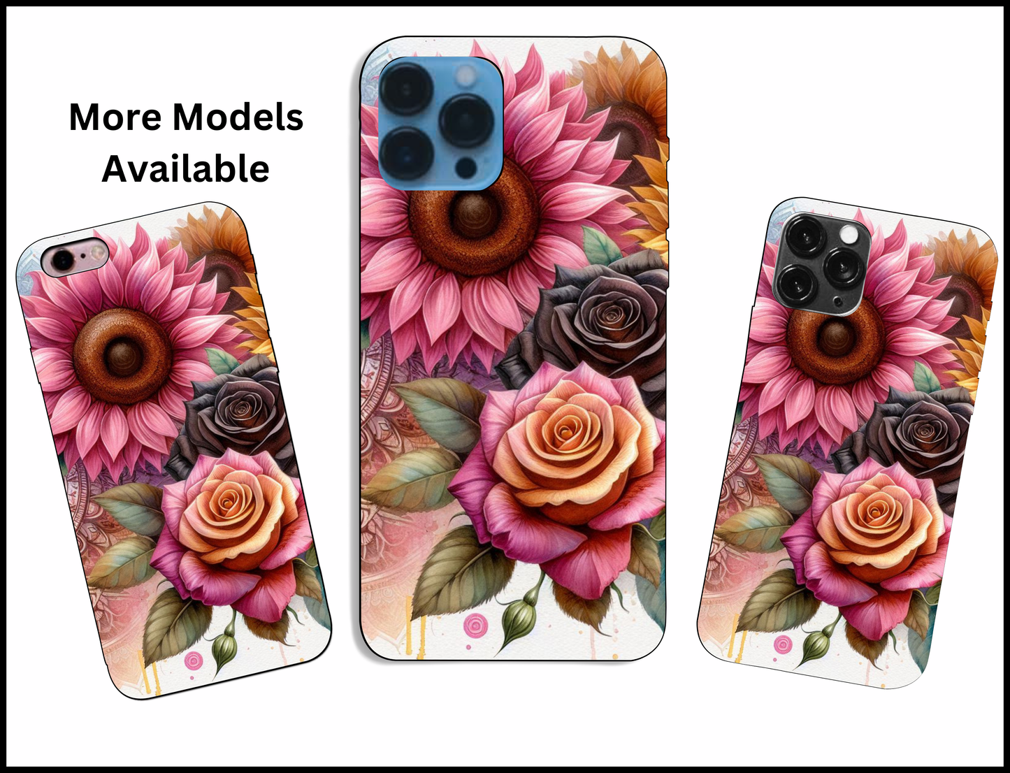 Mandala Floral iPhone Case (150)