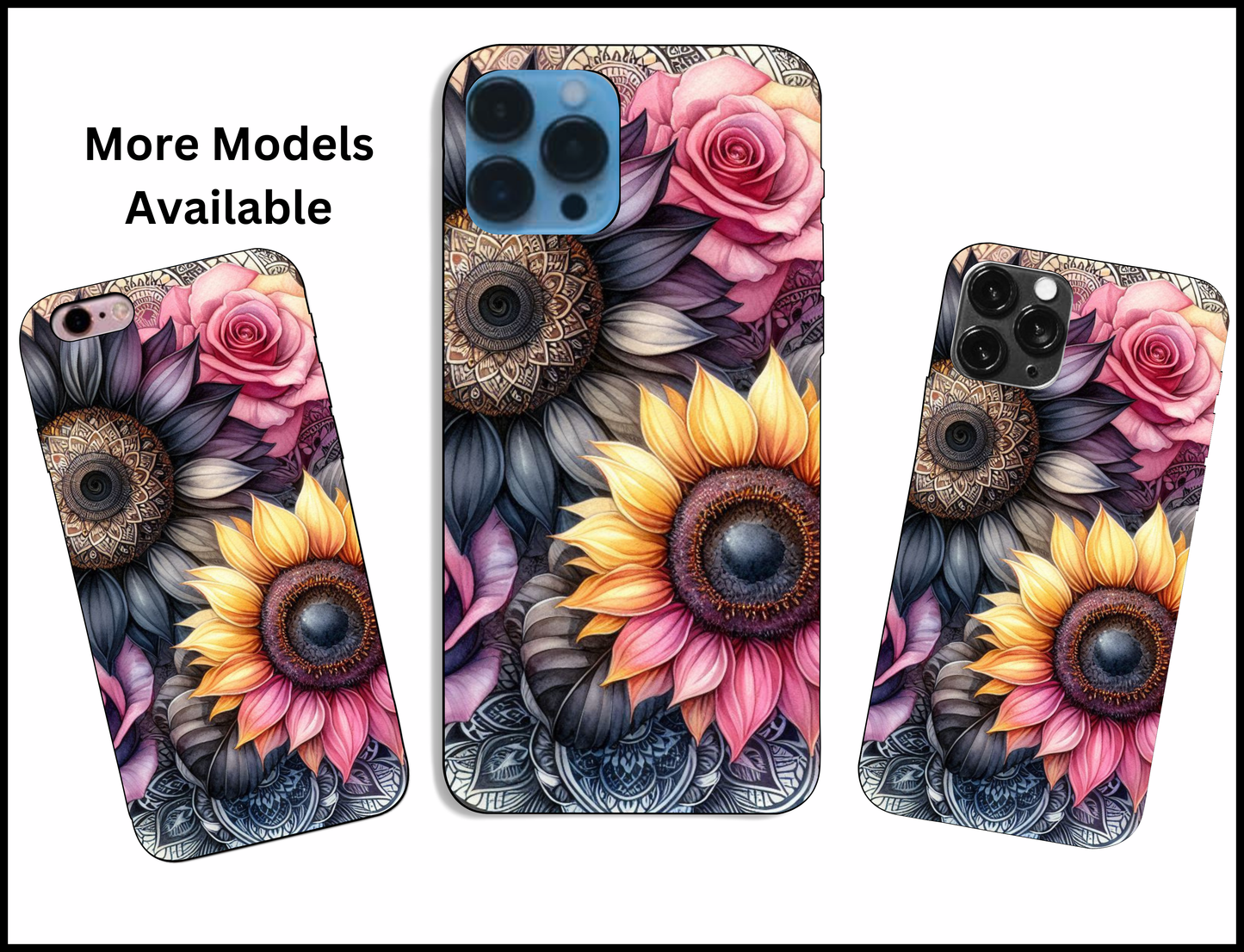 Mandala Floral iPhone Case (152)