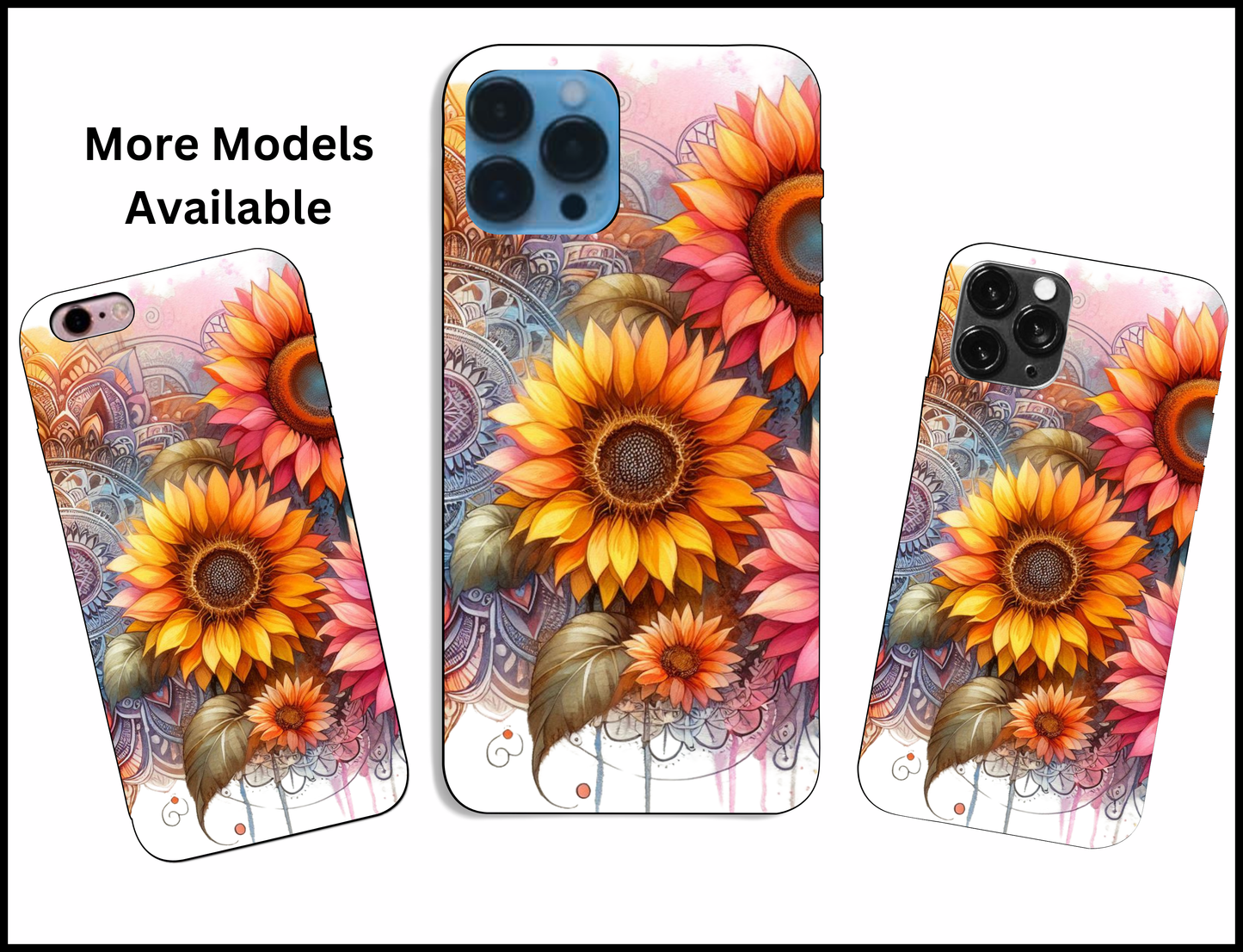 Mandala Floral iPhone Case (156)