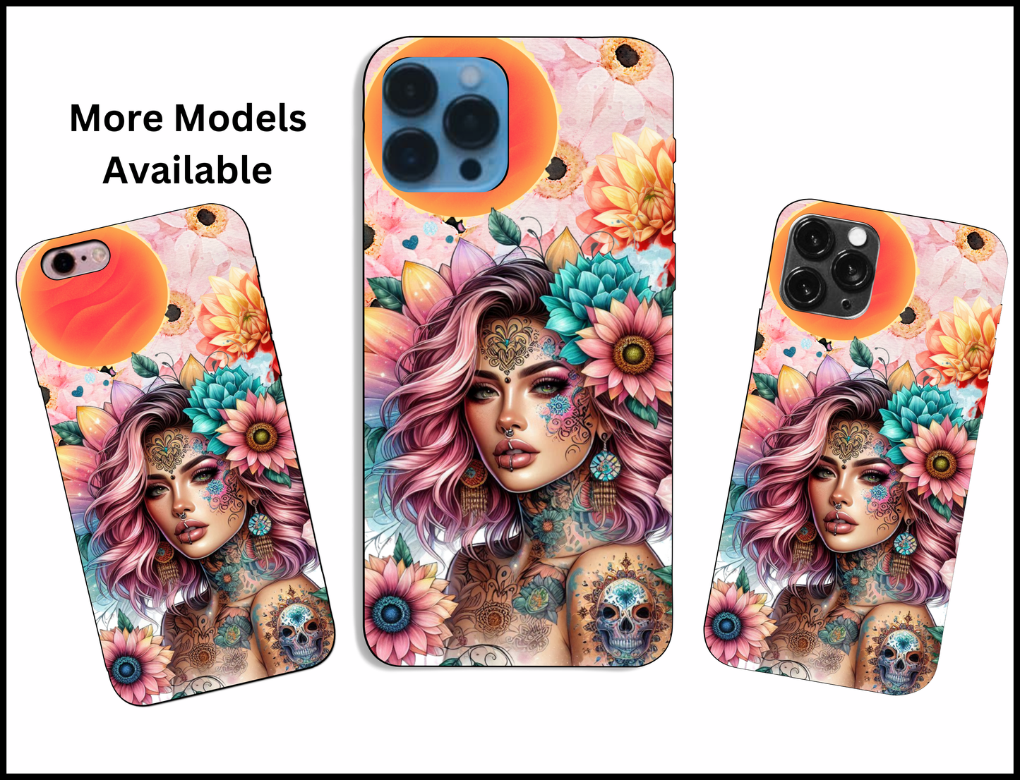 Floral Woman Phone Case (452)