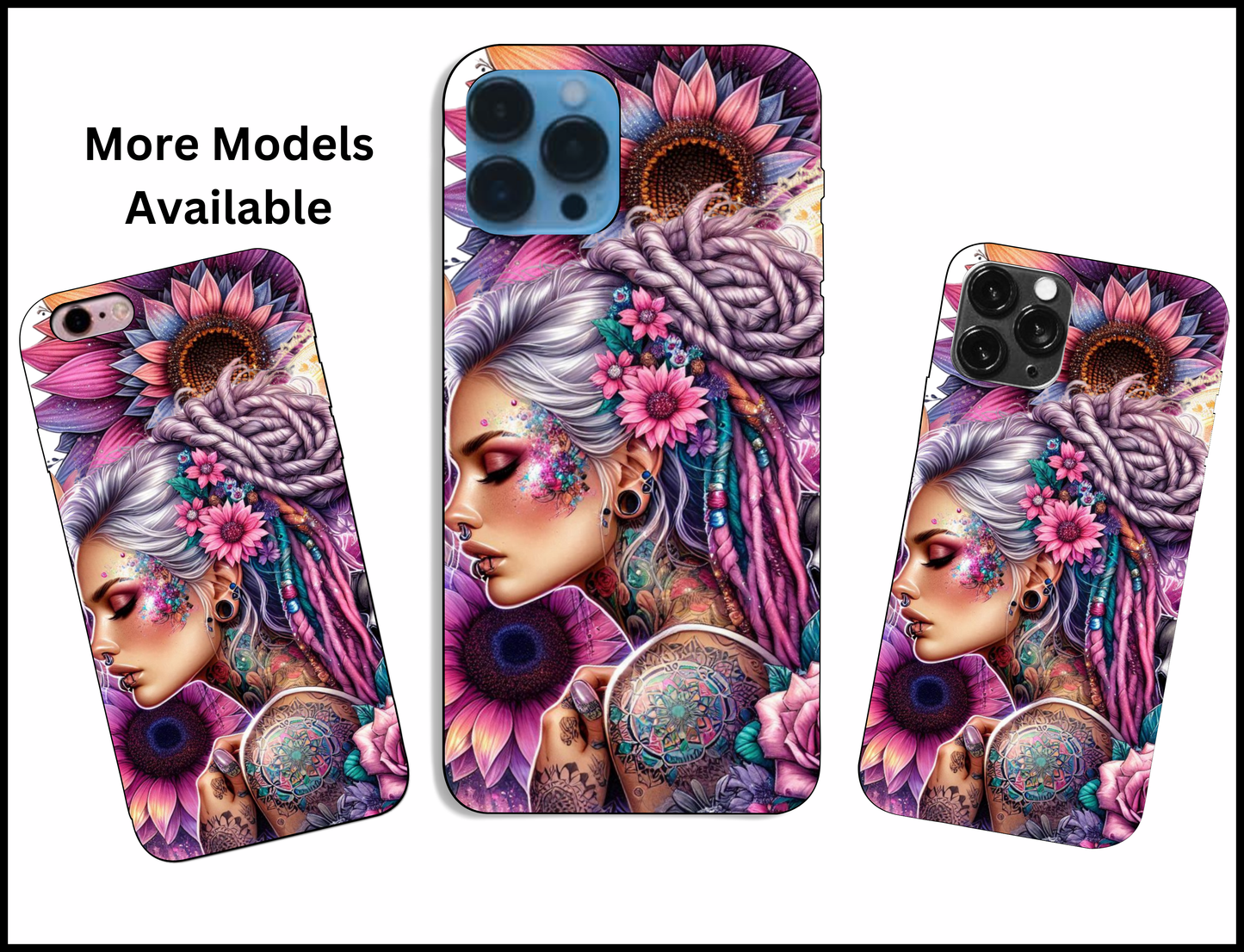 Floral Woman Phone Case (458)