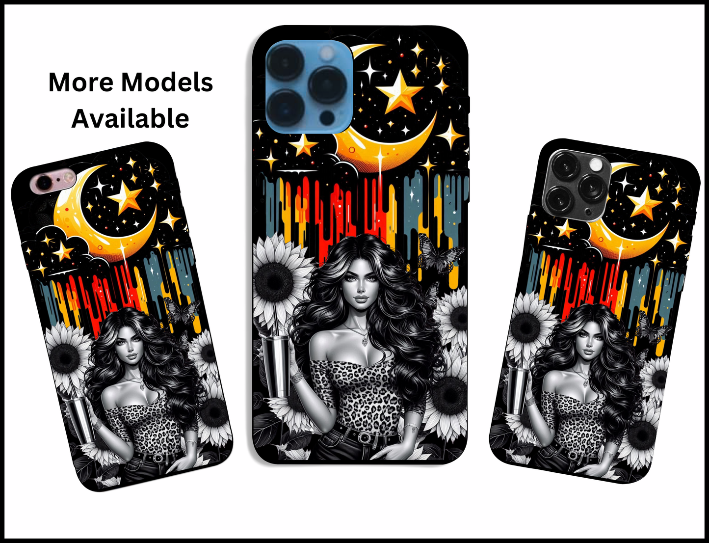 Floral Lady Phone Case (478)