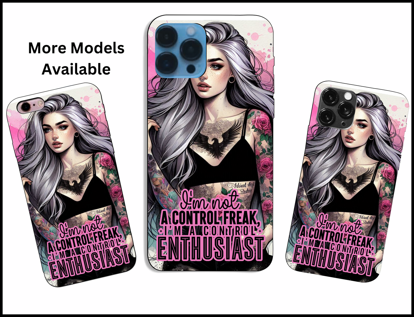 I'm Not A Control Freak Phone Case (048)