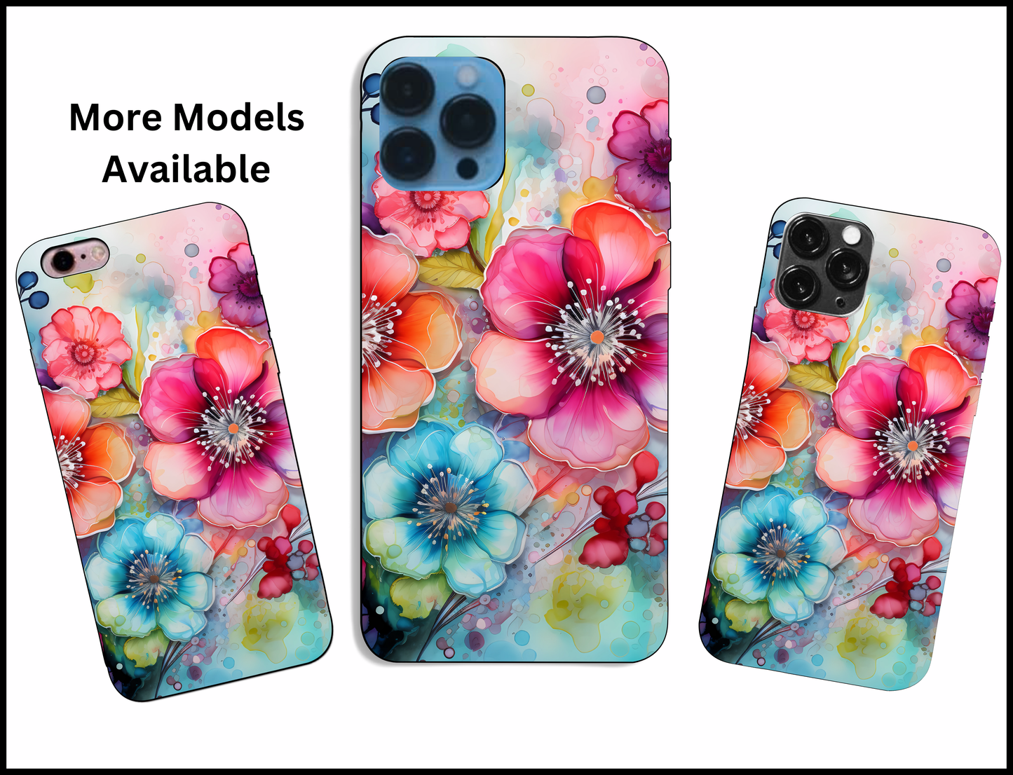 Floral iPhone Case (408)