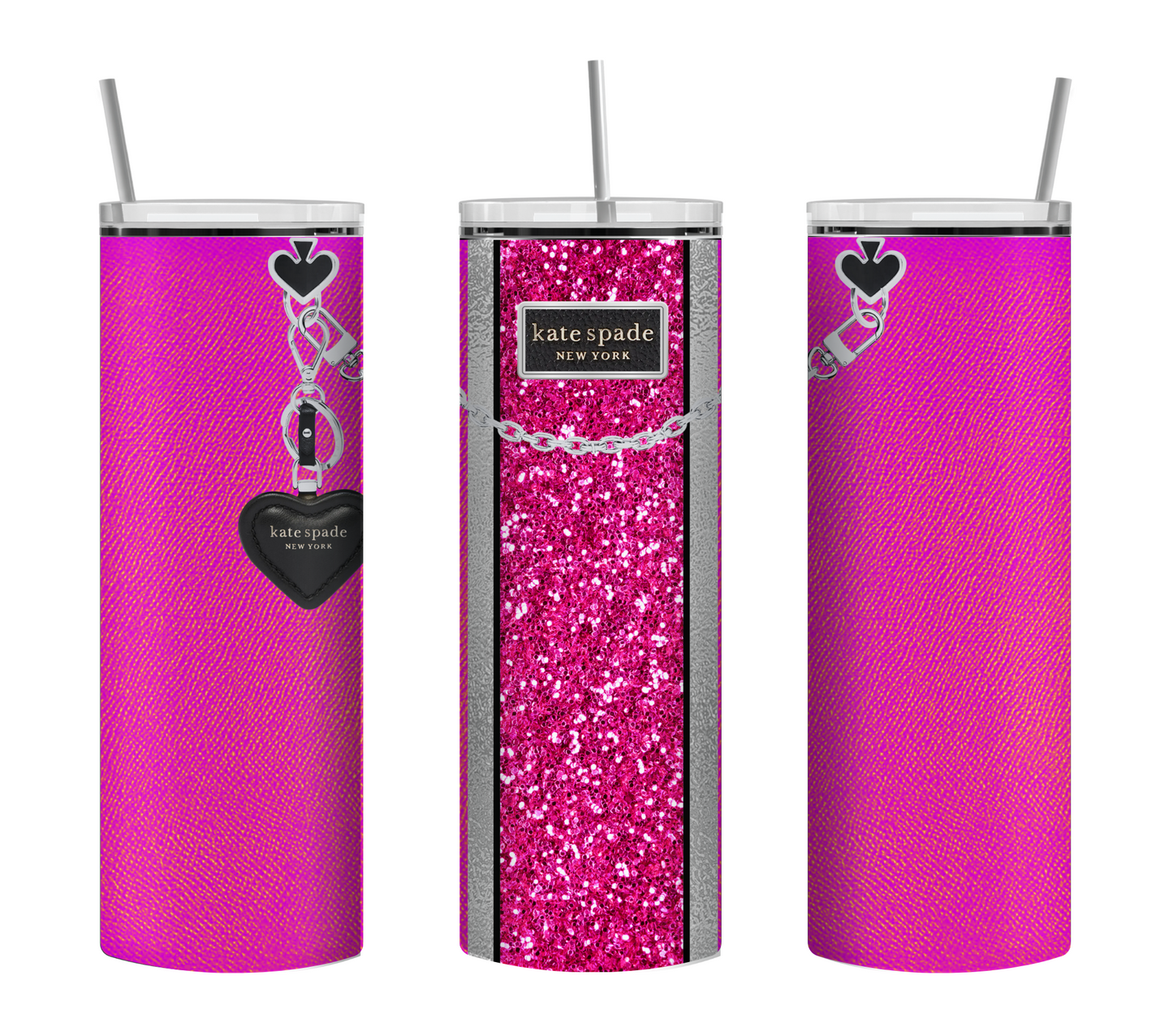 Katie Spade Handbag Inspired Tumbler (005)