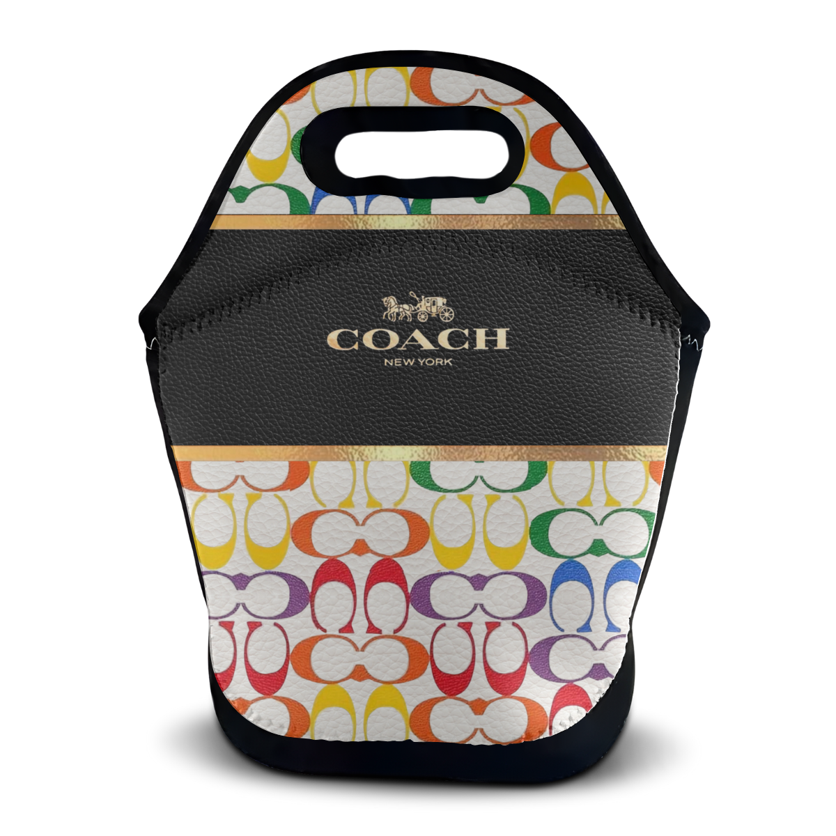 Coach Inspired Lunch Tote Bag (053)