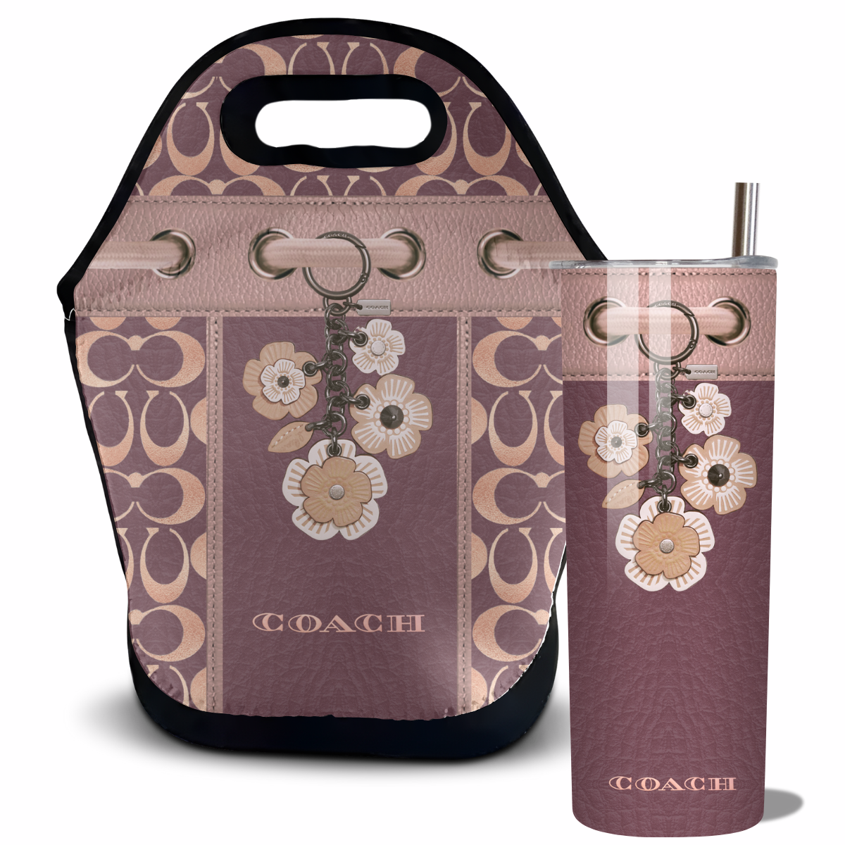 Coach Inspired Lunch Tote Bag (111) - Main Image