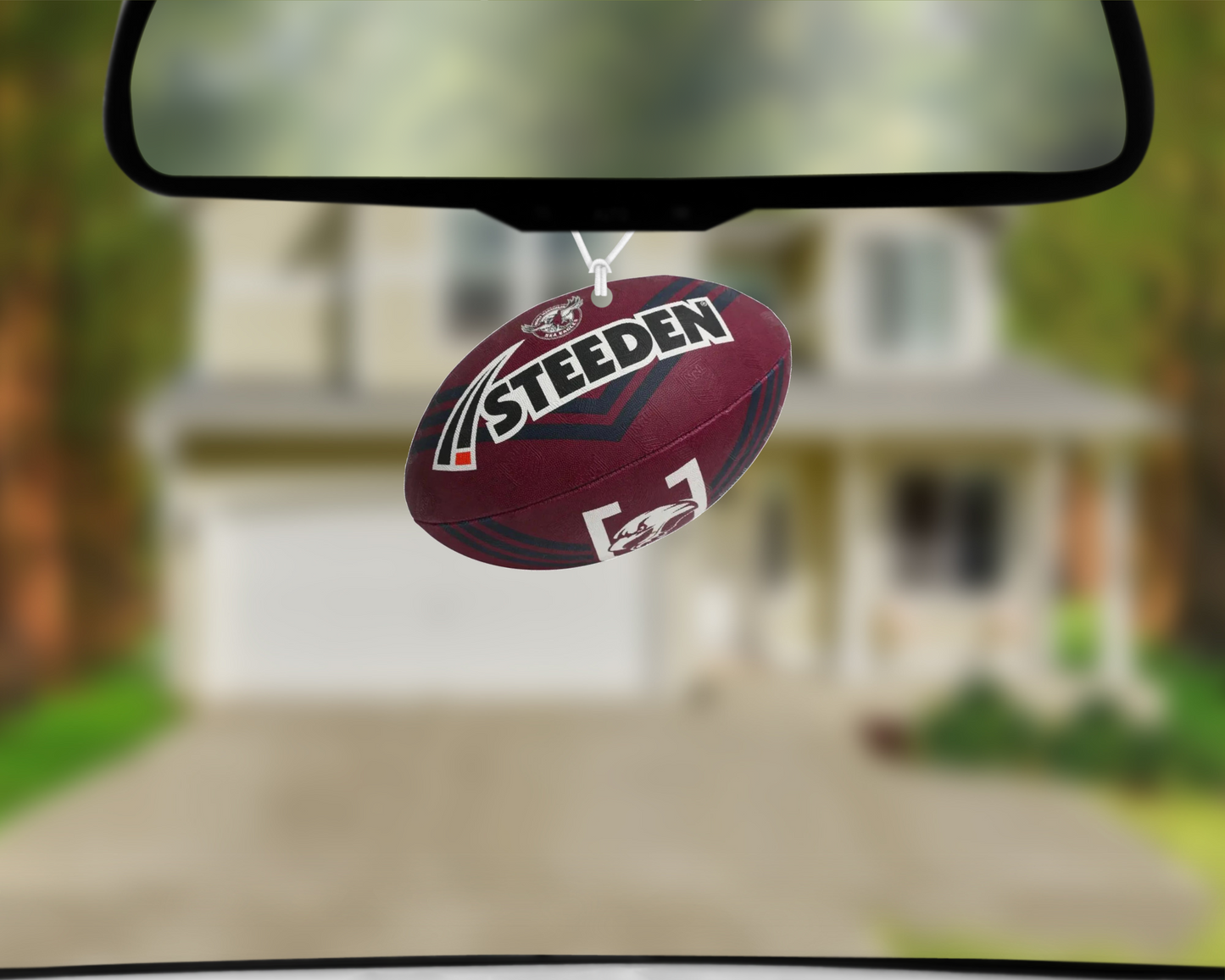Manly Sea Eagles Football Car Air Freshener