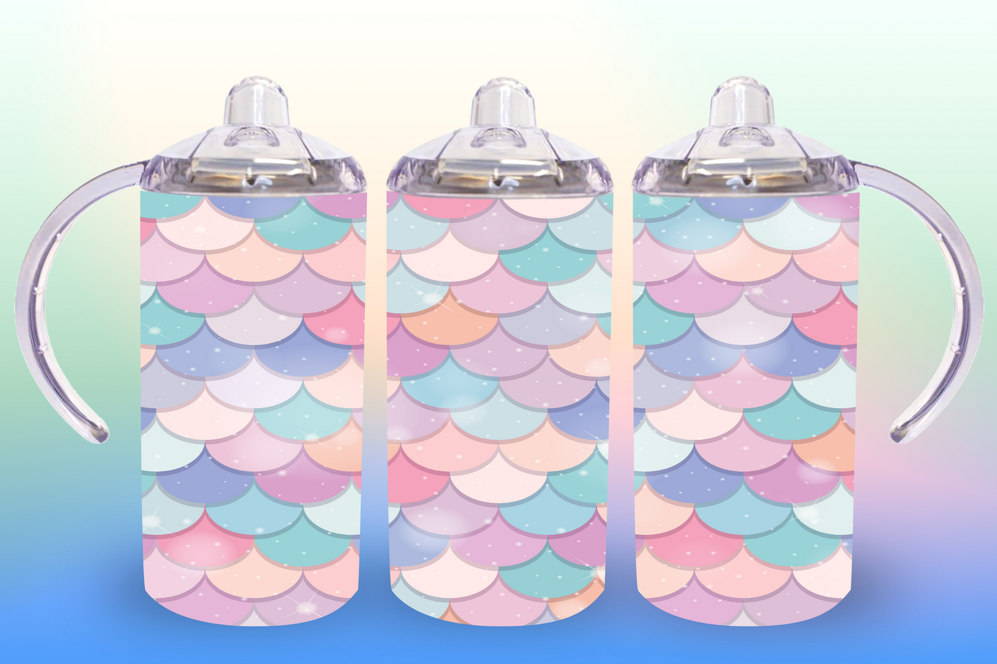 Mermaid Scales 1 Sippy Cup / Kids Bottle