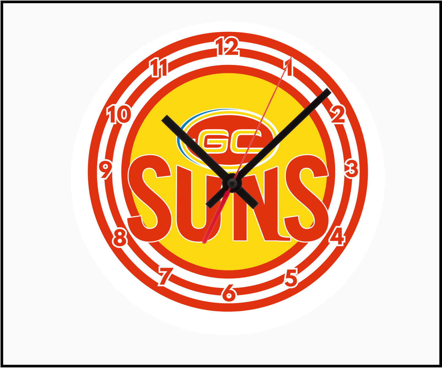Gold Coast Suns Clock (Round 002)
